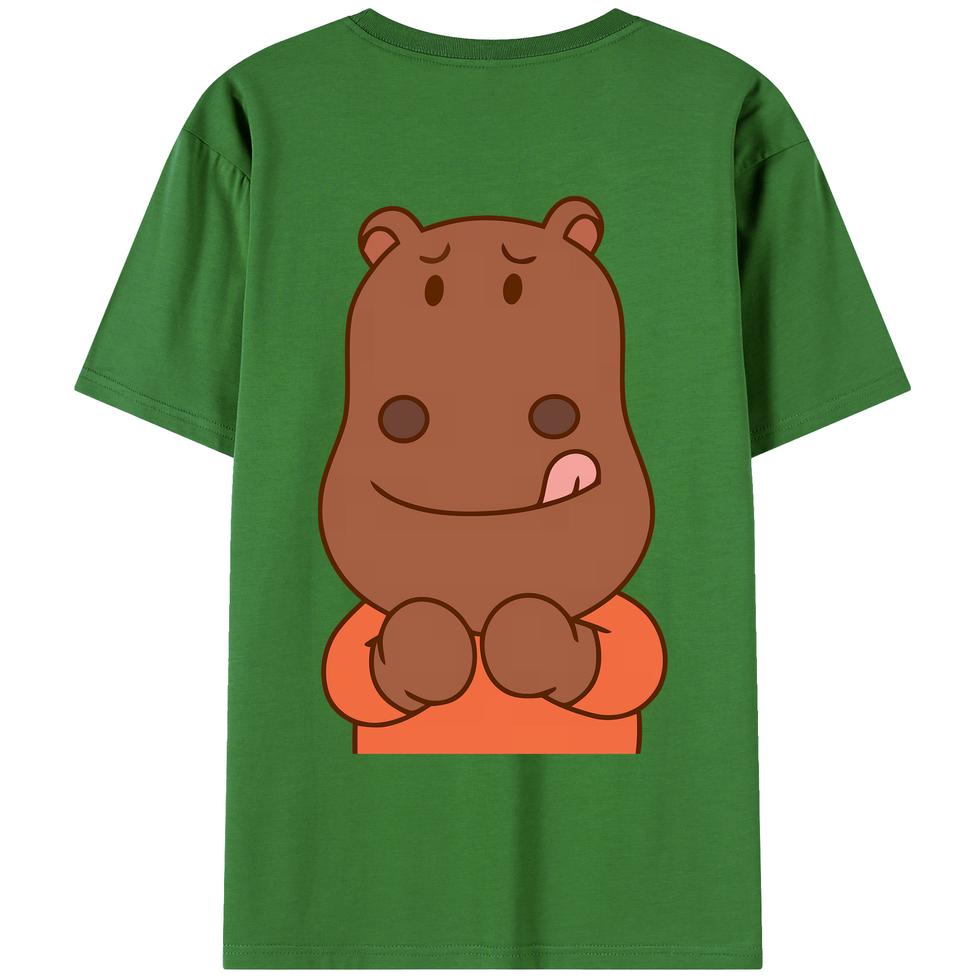 （画像用） アンパンマン Anpanman レディース半袖Tシャツ(バックプリント)